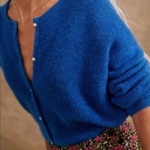 Gaspard Electric Blue Cardigan
